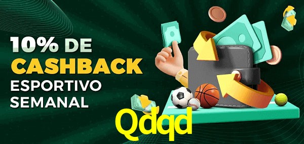10% de bônus de cashback na Qdqd